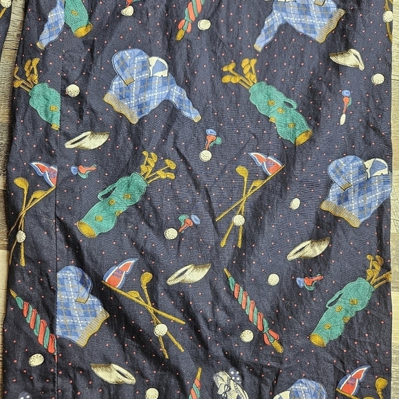 Wedge & Wand Men's Golf theme Pants 35x27 - Picture 2 of 10